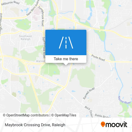 Maybrook Crossing Drive map