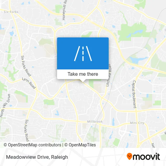 Meadowview Drive map