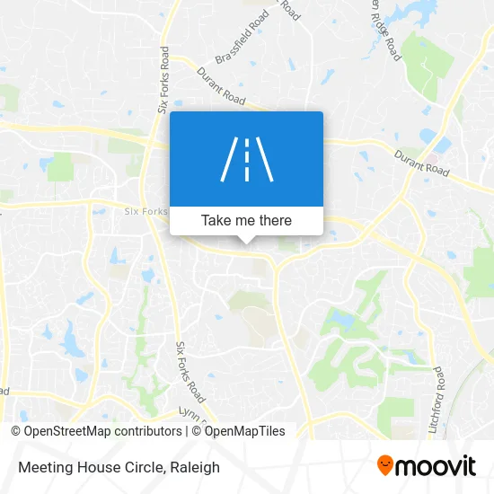 Meeting House Circle map