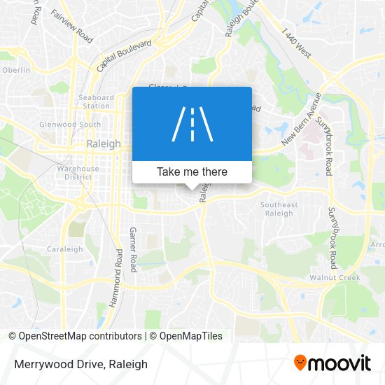 Mapa de Merrywood Drive