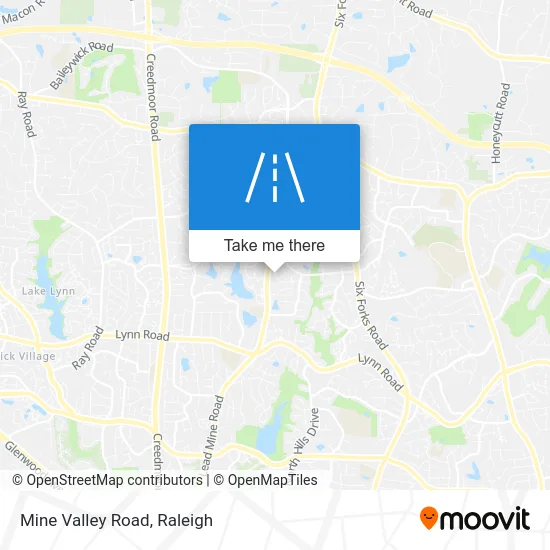 Mine Valley Road map