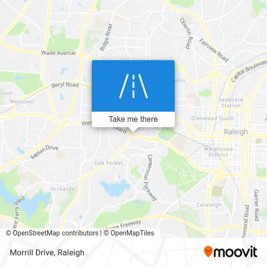 Mapa de Morrill Drive