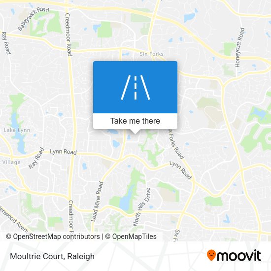 Mapa de Moultrie Court