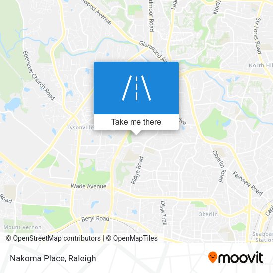 Mapa de Nakoma Place