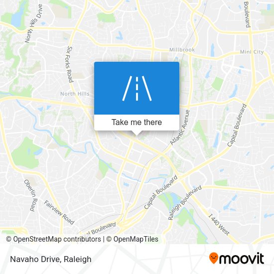 Mapa de Navaho Drive