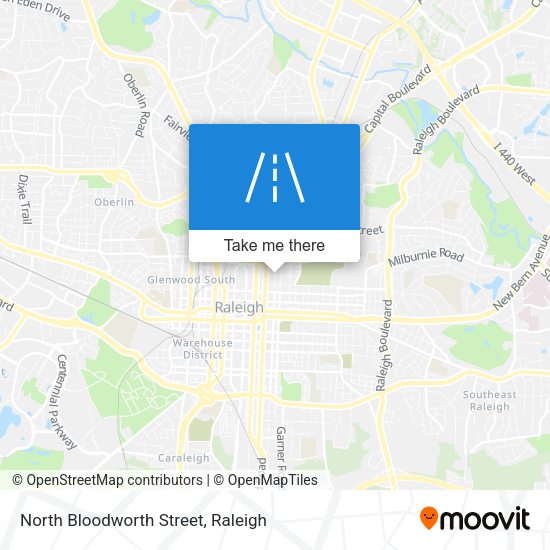 North Bloodworth Street map