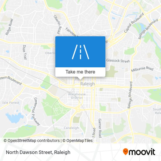 Mapa de North Dawson Street