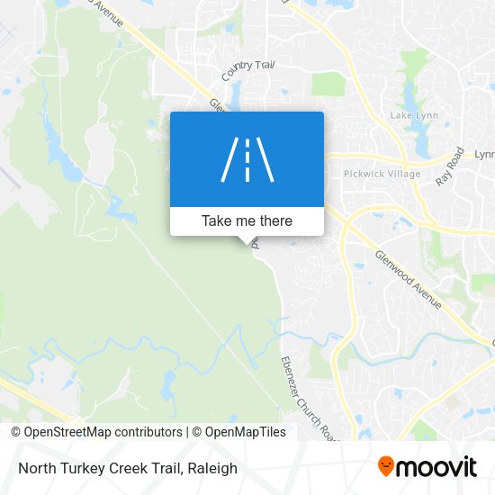 Mapa de North Turkey Creek Trail
