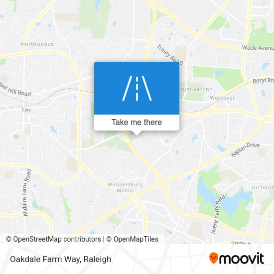 Mapa de Oakdale Farm Way