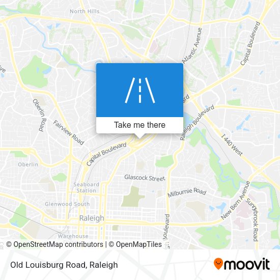 Mapa de Old Louisburg Road