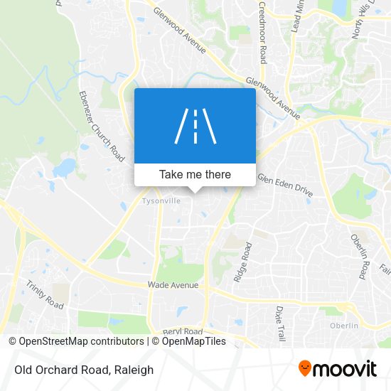 Mapa de Old Orchard Road