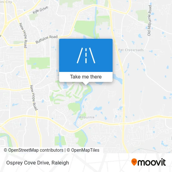 Osprey Cove Drive map