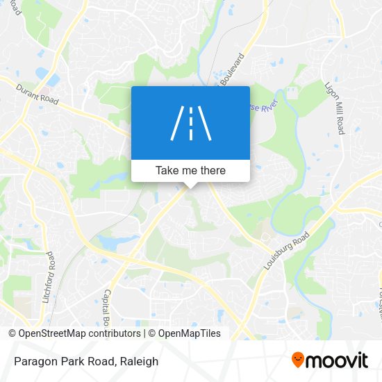 Mapa de Paragon Park Road