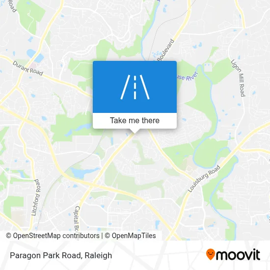 Paragon Park Road map