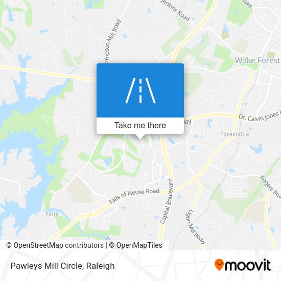 Mapa de Pawleys Mill Circle