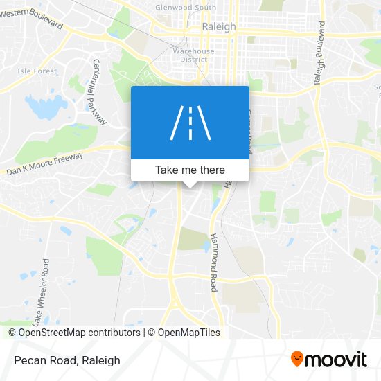 Mapa de Pecan Road