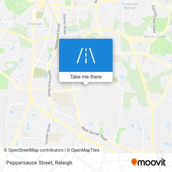 Mapa de Peppersauce Street