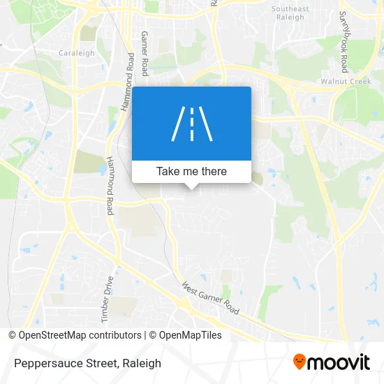 Peppersauce Street map