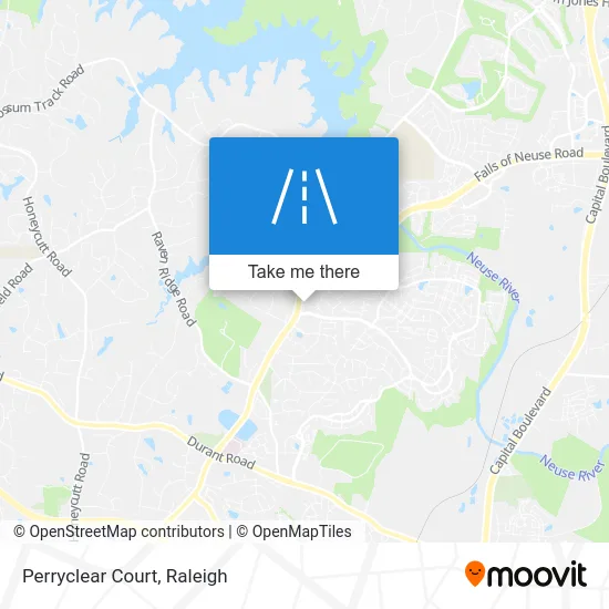 Perryclear Court map