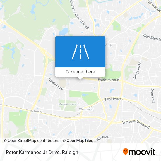 Peter Karmanos Jr Drive map