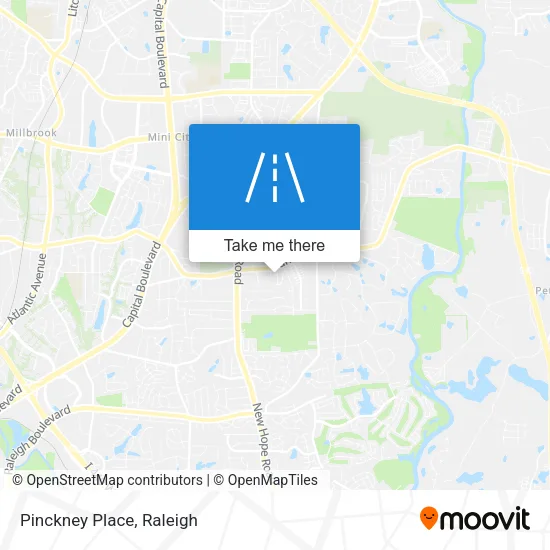 Pinckney Place map