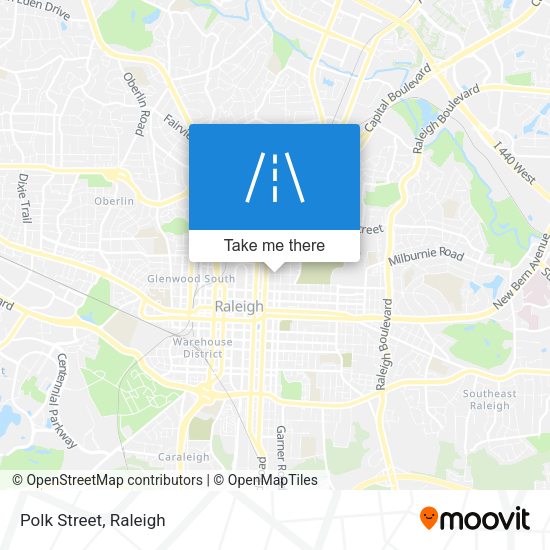 Mapa de Polk Street