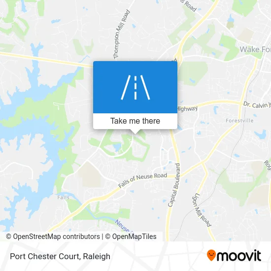 Port Chester Court map