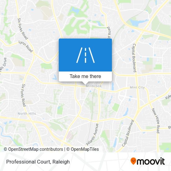 Mapa de Professional Court
