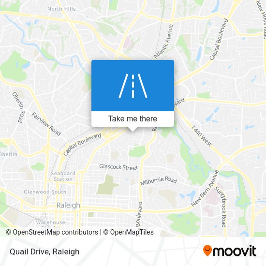 Mapa de Quail Drive