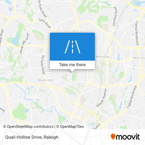 Quail Hollow Drive map