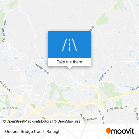 Mapa de Queens Bridge Court