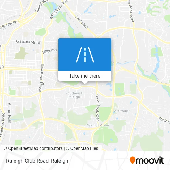 Raleigh Club Road map