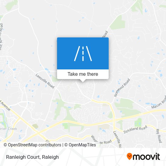 Mapa de Ranleigh Court