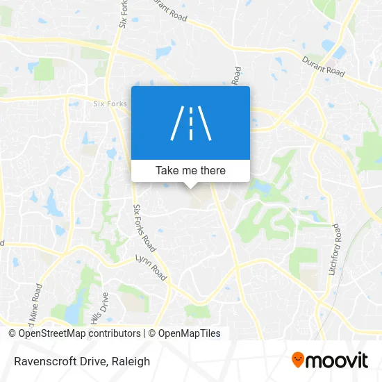 Ravenscroft Drive map