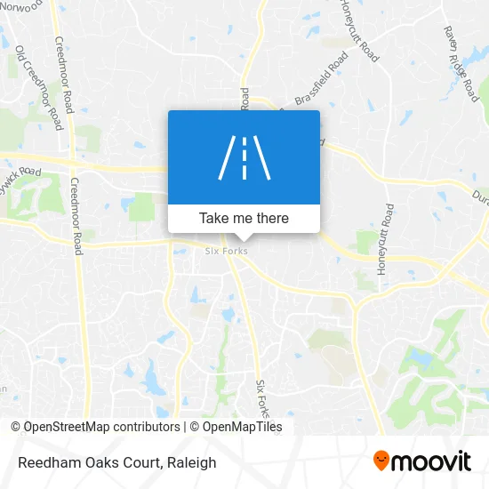 Reedham Oaks Court map