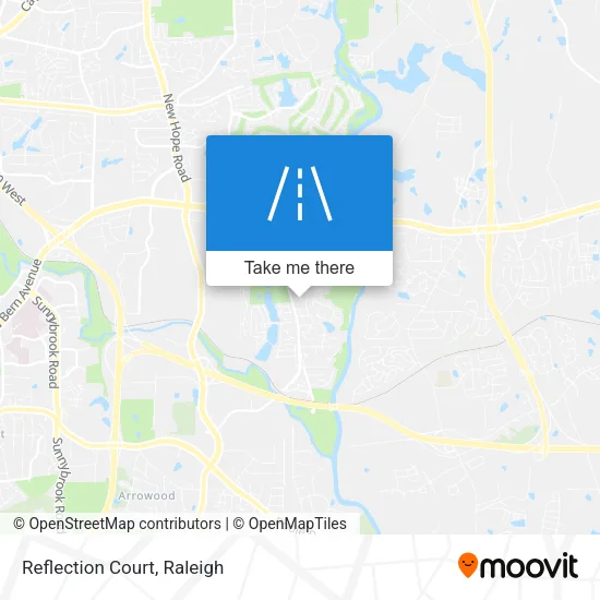 Reflection Court map