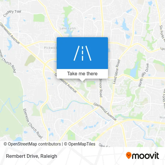 Rembert Drive map