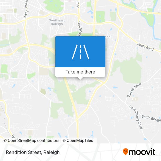 Mapa de Rendition Street