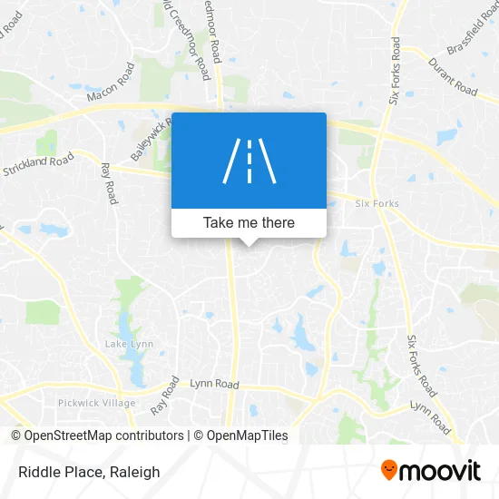 Mapa de Riddle Place