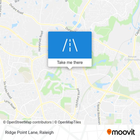 Mapa de Ridge Point Lane