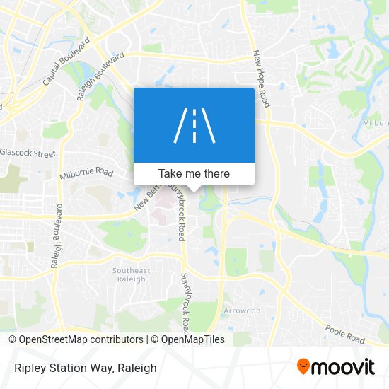 Mapa de Ripley Station Way