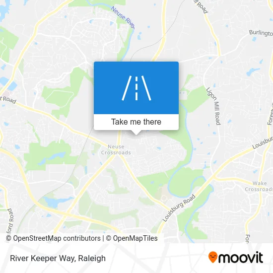 River Keeper Way map