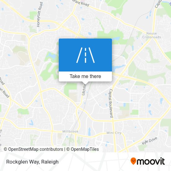 Mapa de Rockglen Way