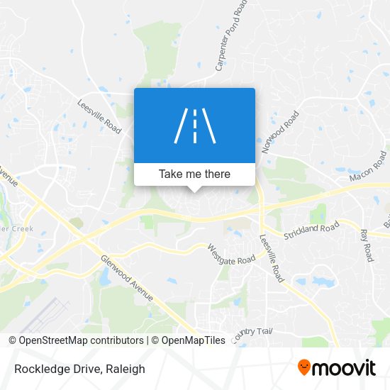 Rockledge Drive map