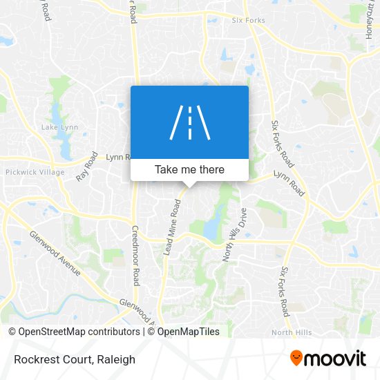 Mapa de Rockrest Court