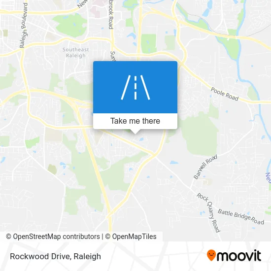 Rockwood Drive map
