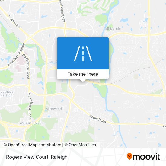 Rogers View Court map