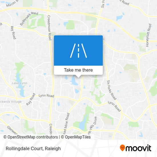 Rollingdale Court map