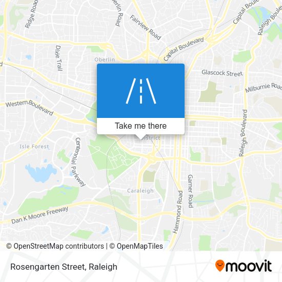 Mapa de Rosengarten Street