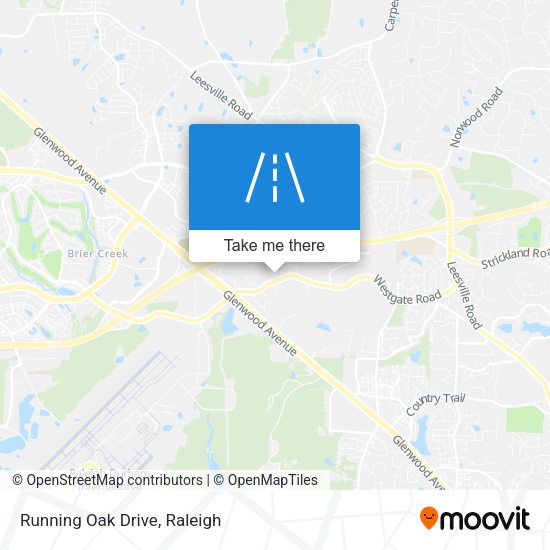 Mapa de Running Oak Drive